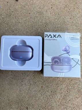ChicClip Purple True Wireless Earbud Headphones